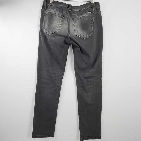 Miss Me gray ombre mid rise skinny jeans size 30 - Picture 9 of 13